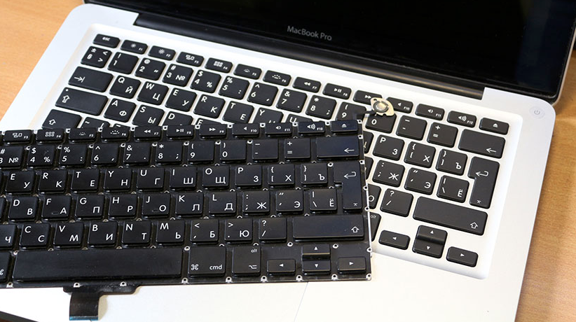 Замена клавиатуры MacBook в Москве